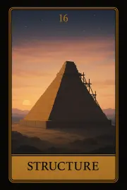 Carte 16 - Structure