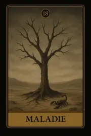Carte 18 - Maladie