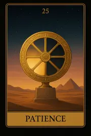 Carte 25 - Patience