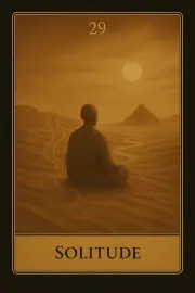 Carte 29 - Solitude
