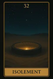 Carte 32 - Isolement