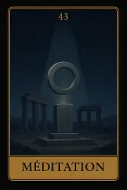 Carte 43 - Méditation