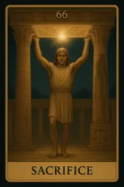 Carte 66 - Sacrifice