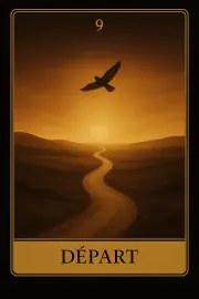 Carte 9 - Départ