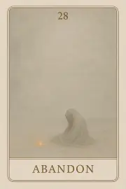Carte 28 - Abandon