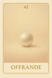 Carte 42 - Offrande