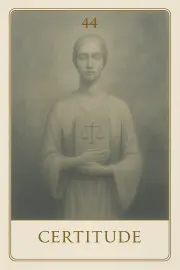 Carte 44 - Certitude