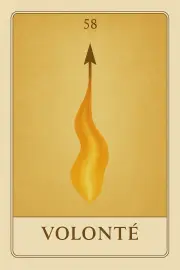 Carte 58 - Volonté