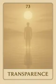 Carte 73 - Transparence