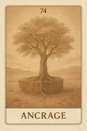 Carte 74 - Ancrage