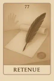 Carte 77 - Retenue