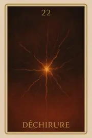 Carte 22 - Déchirure