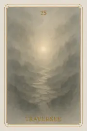 Carte 25 - Traversée