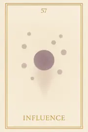 Carte 57 - Influence