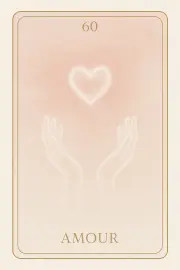 Carte 60 - Amour